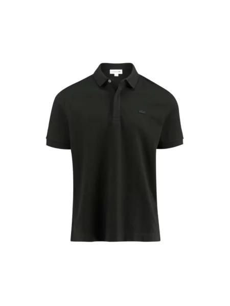 Koszulka polo Lacoste czarna