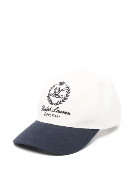 Șapcă Ralph Lauren Purple Label cu broderie alb