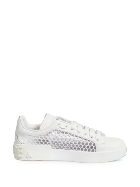 Top Dolce & Gabbana plasă alb