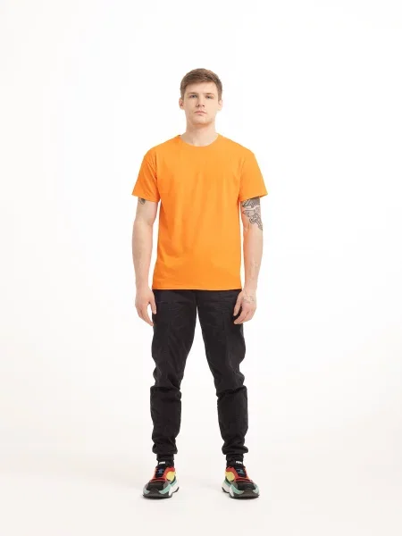 Футболка Fruit Of The Loom оранжевая