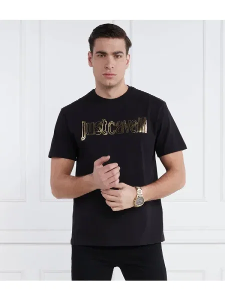 Just Cavalli Tricou negru