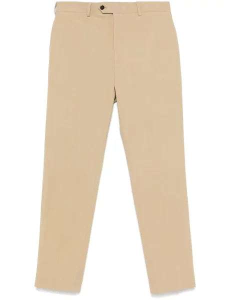 Pantaloni chino Fursac maro