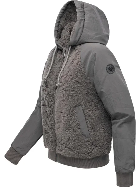 Ragwear Prechodná bunda Talianita Youmodo tmavosivá