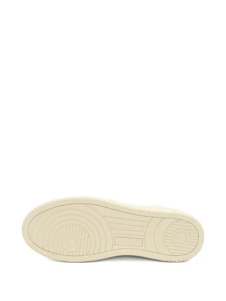 Sneakerși Autry din piele de căprioară alb
