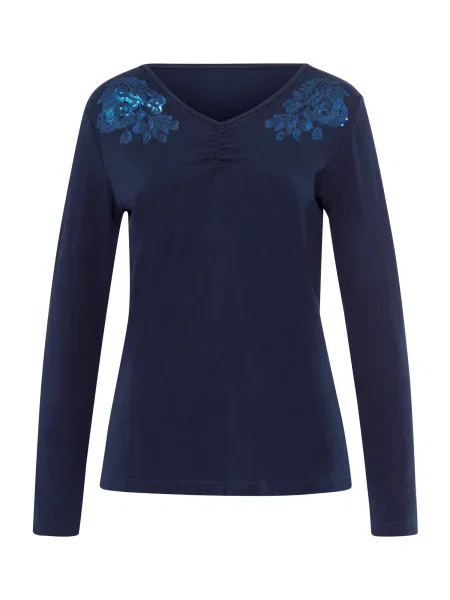 Heine Tricou marin albastru