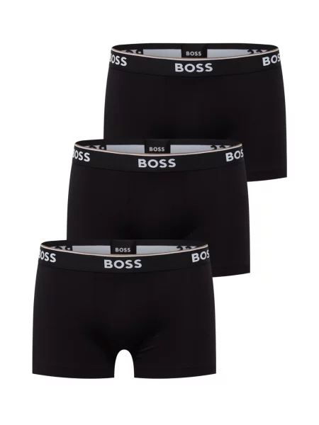 BOSS Boxeri Power negru alb