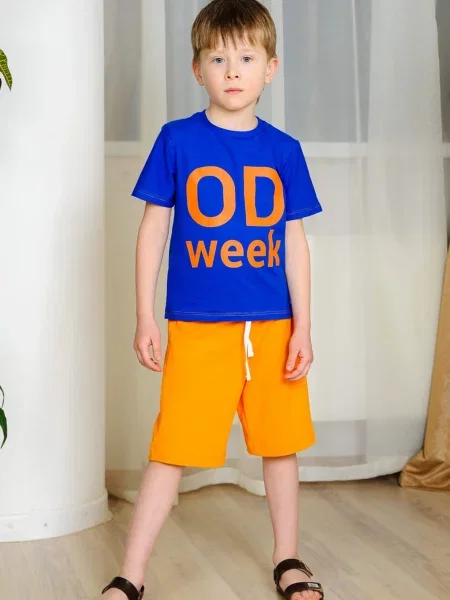 Детские шорты Odweek оранжевые