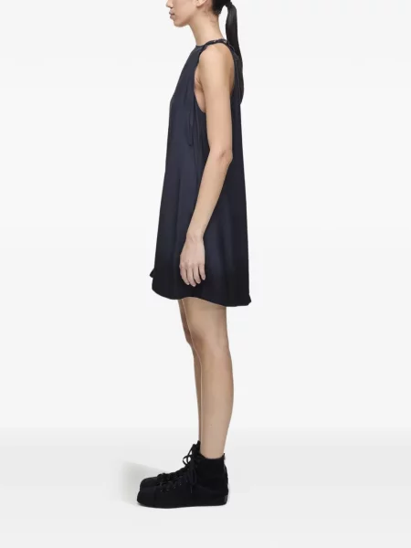 Rochie mini Y-3 fără mâneci gri