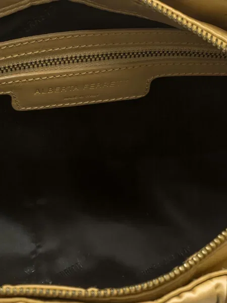 Geantă Alberta Ferretti din satin