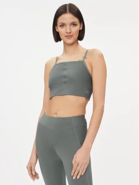 Top na jogu Reebok sivá