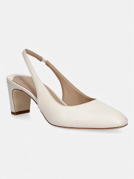 Usnjeni salonarji Lauren Ralph Lauren Klaire bež