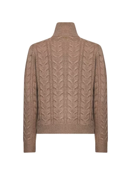 Pulover Max Mara din cașmir maro