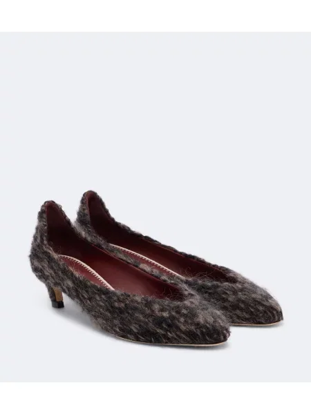 Pantofi cu toc Magda Butrym din piele maro