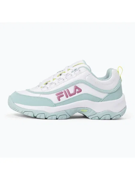 FILA Strada Logo white/harbor gray дамски обувки бяло