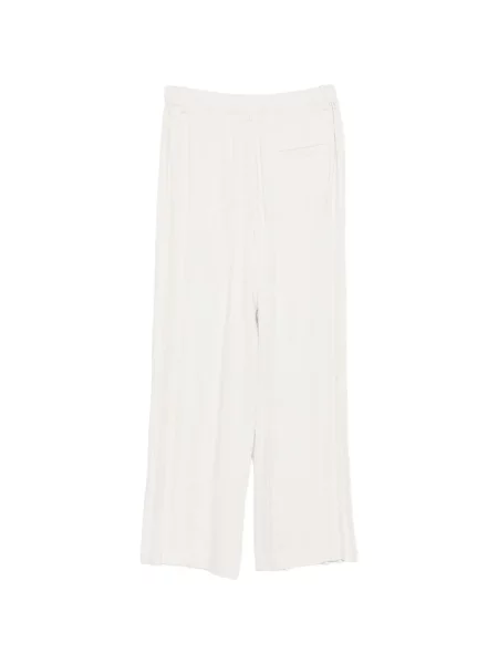 Pantaloni Alysi plisate alb