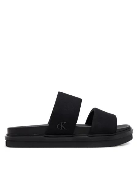 Klapki Calvin Klein Jeans czarne