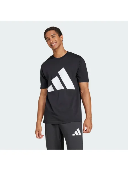 ADIDAS SPORTSWEAR Tricou funcțional Essentials negru alb