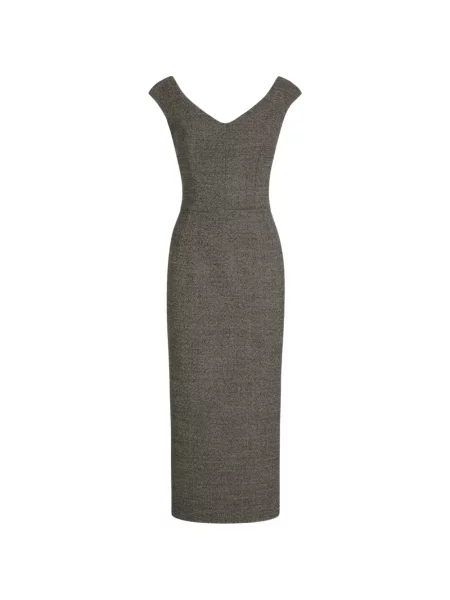 Rochie tip creion Dolce & Gabbana de lână gri