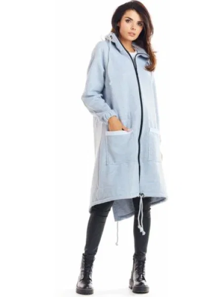 Bluza z kapturem Infinite You z kapturem szara