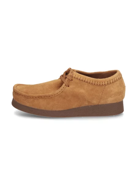 Polobotky Clarks oranžové