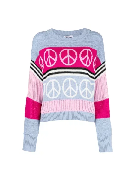 Sweter Moschino niebieski