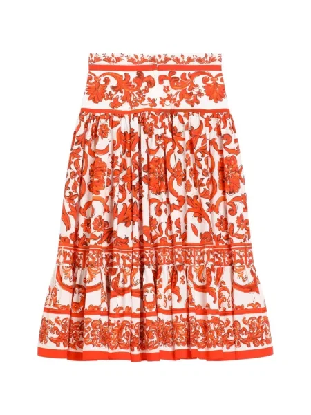 Dětské sukně Dolce & Gabbana bílé