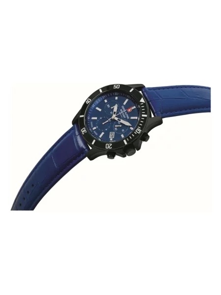 Zegarek Swiss Alpine Military niebieski