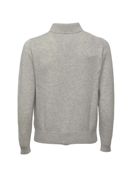 Μακρύς polo Filippo De Laurentiis γκρι
