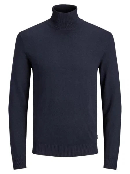 JACK & JONES Πουλόβερ Emil Knit σκούρο μπλε
