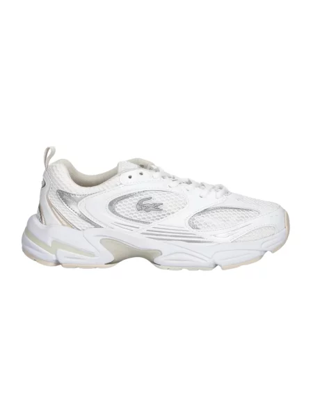 Sneakersy Lacoste białe