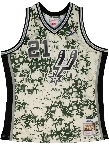 Cămașă Mitchell & Ness din jerseu