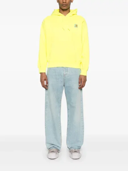 Hanorac cu glugă Carhartt Wip galben