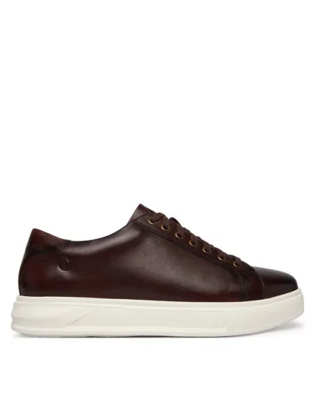 Clarks Сникърси Goswell Tie кафяв