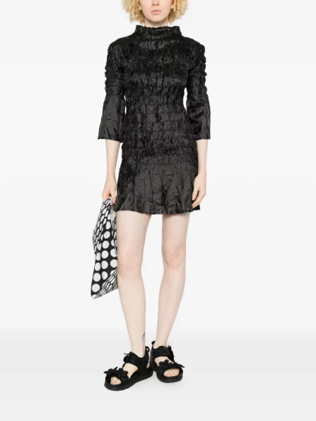 Odgovarati mini mini haljina Gongdid Design crna