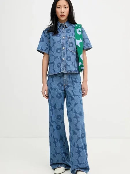 Джинсовая рубашка Marimekko