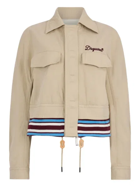 Geacă Dsquared2 cu dungi