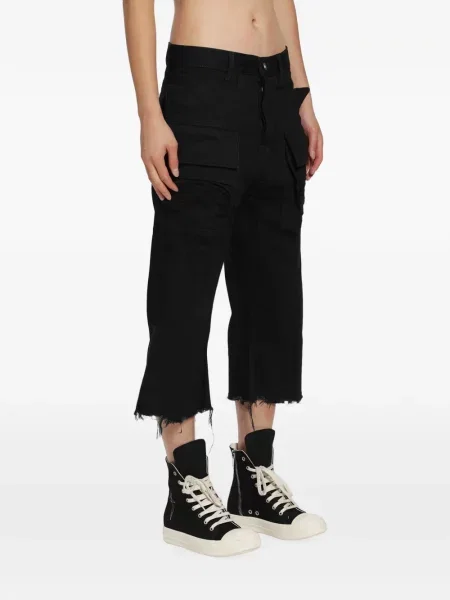 Decupat blugi Rick Owens negru