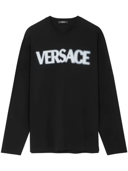 Tricou Versace cu imagine negru