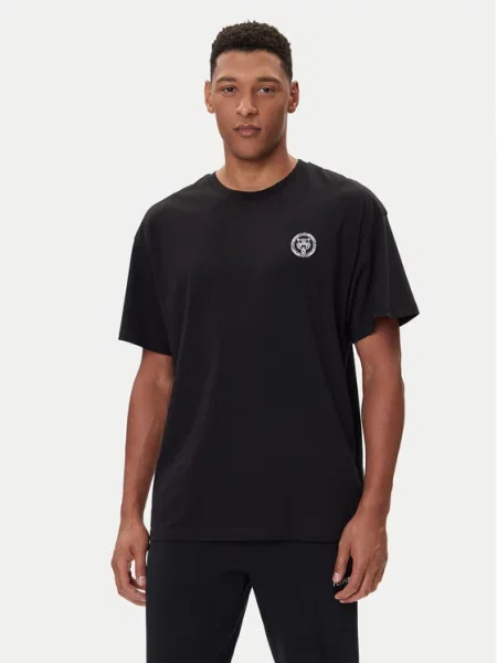 PLEIN SPORT t-shirt z nadrukiem PAEC czarny