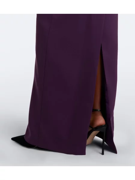 Rochie Carolina Herrera de mătase violet