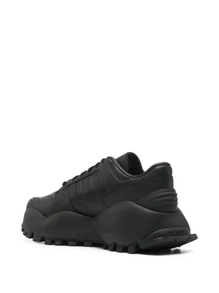 Pantaloni Adidas cu șireturi din dantelă negru