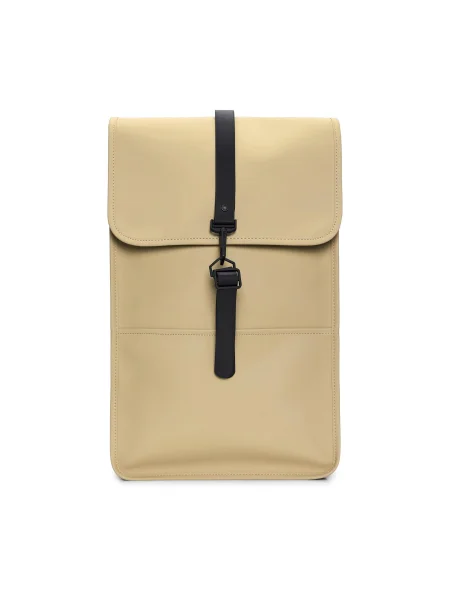 Раница Rains Backpacks голям с изчистен дизайн бежово