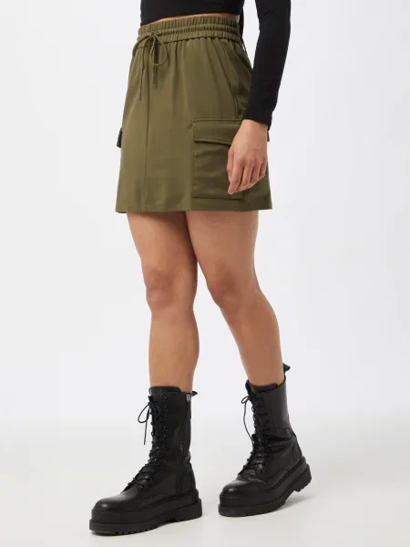 VERO MODA Fustă verde