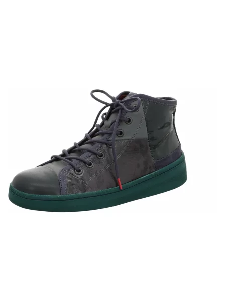 Sneakersy Think skórzane zielone
