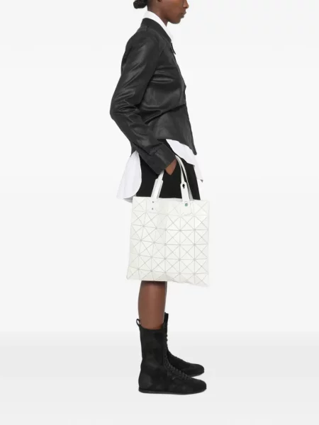 Шопинг чанта Bao Bao Issey Miyake бяло