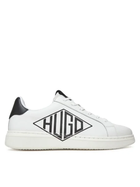 HUGO Sneakers S alb