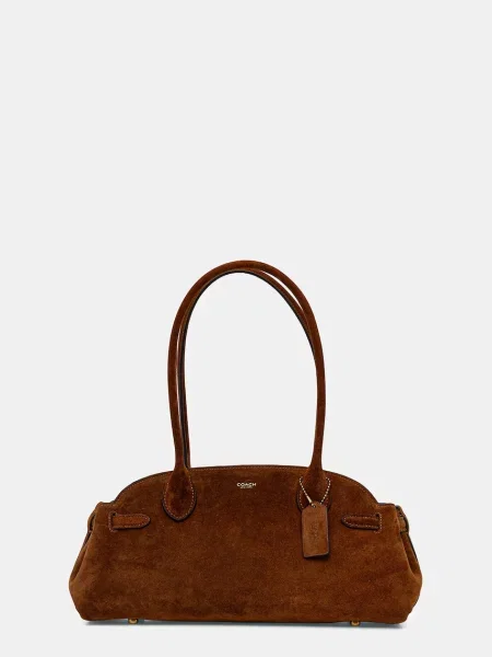 Coach Torebki Kobieta ONE SIZE Skóra Empire 34 Shoulder Bag brązowy