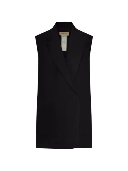 Vestă Sportmax fără mâneci negru