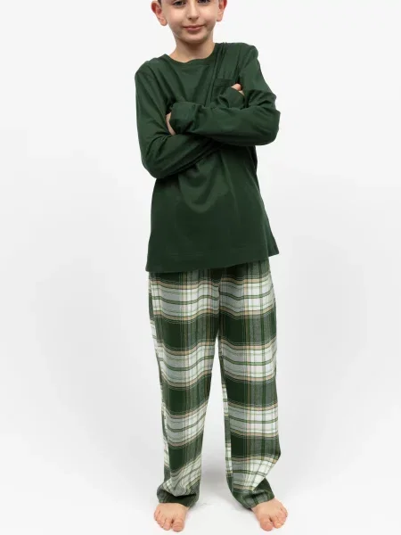 Пижама Cyberjammies из модала зеленая