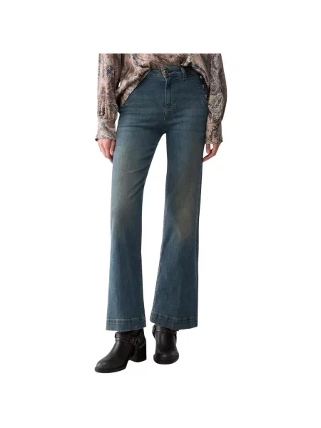 Pantaloni Liu Jo albastru